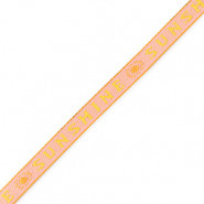 Ribbon text "Sunshine" Yellow-pink